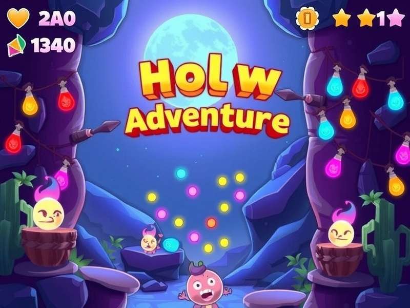 Holi Glow Adventure Game Screenshot